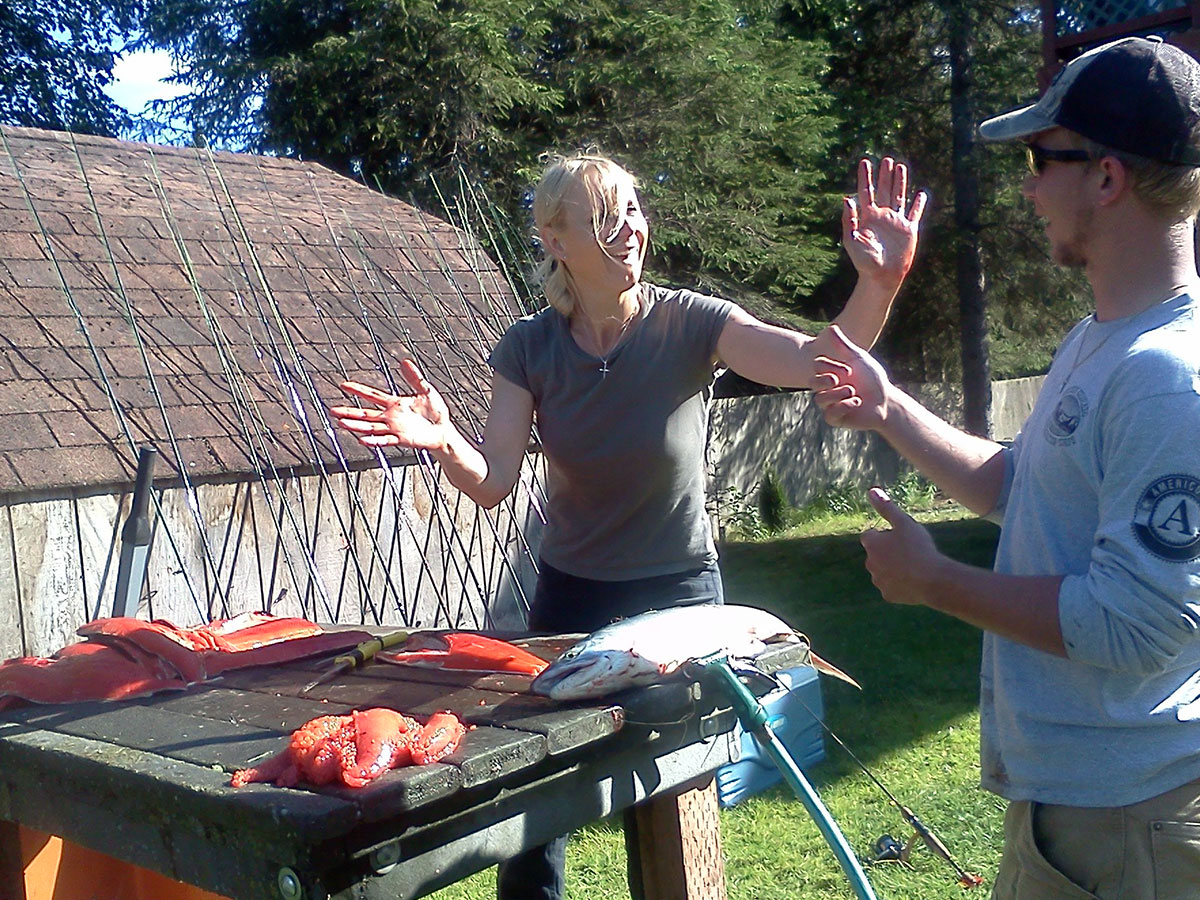 Oelrich's on the Kenai River to exclusive fishing